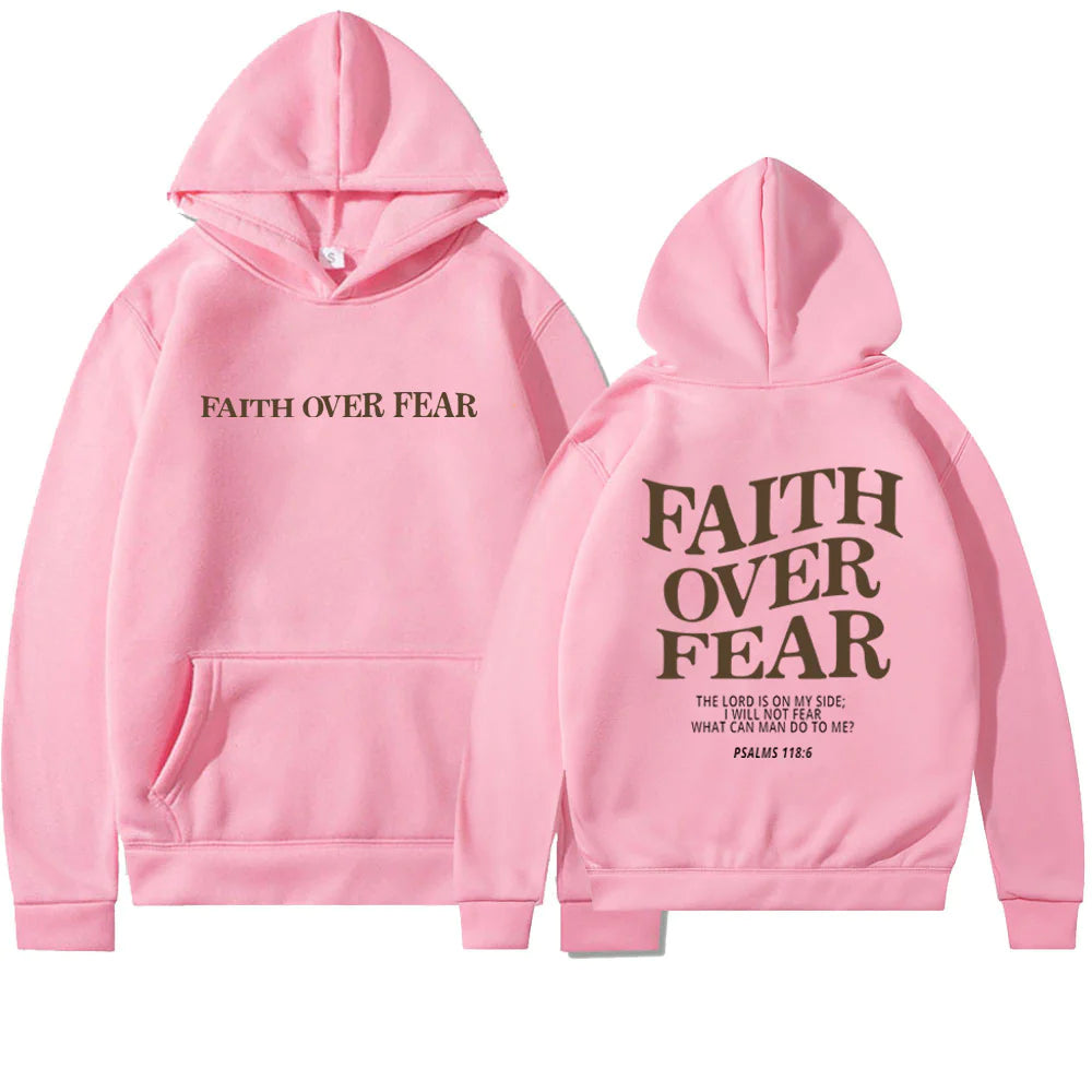 Sudadera "FAITH OVER FEAR"