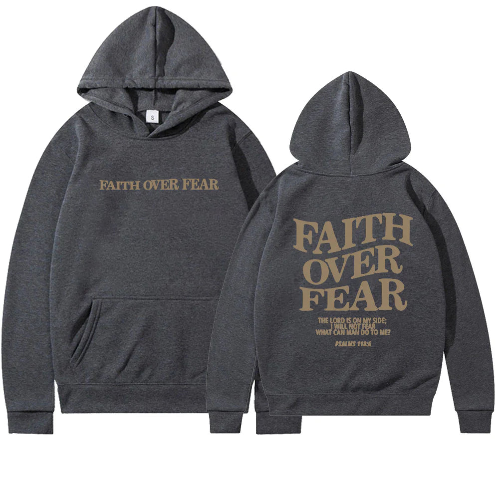 Sudadera "FAITH OVER FEAR"