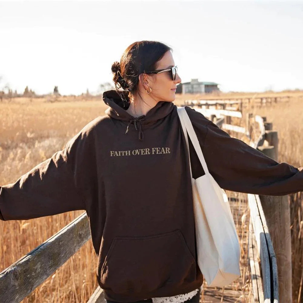 Sudadera "FAITH OVER FEAR"