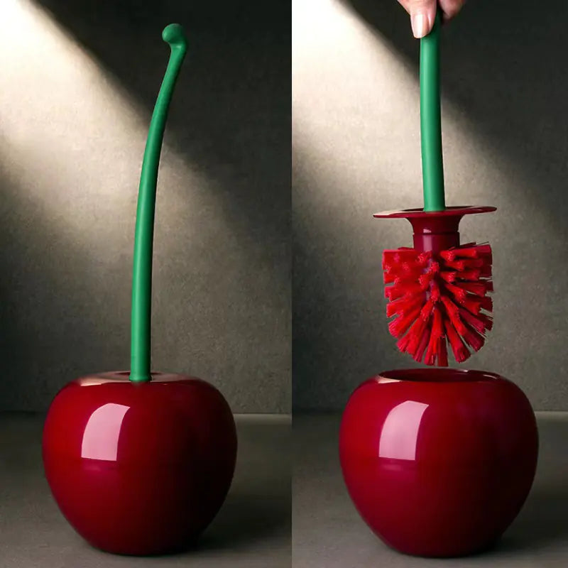 š Cepillo de baƱo con diseƱo de cereza ā Limpieza y estilo en un solo producto
