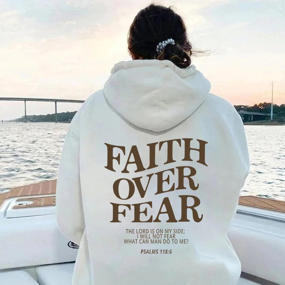 Sudadera "FAITH OVER FEAR"