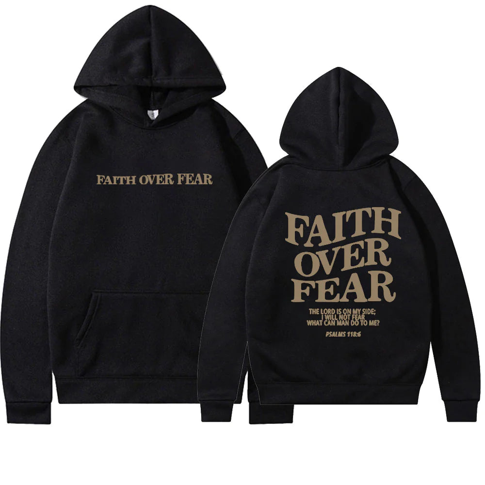 Sudadera "FAITH OVER FEAR"