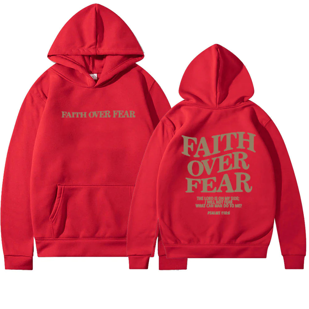 Sudadera "FAITH OVER FEAR"