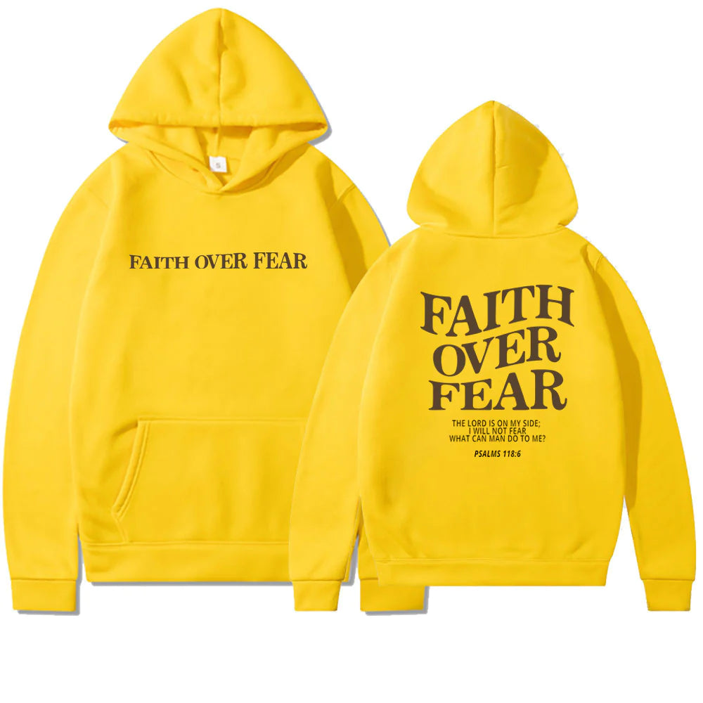 Sudadera "FAITH OVER FEAR"