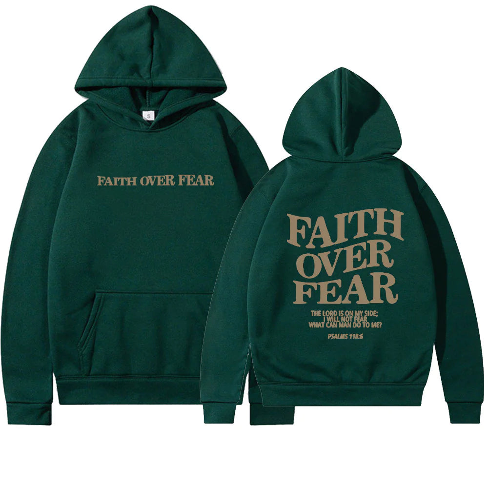 Sudadera "FAITH OVER FEAR"