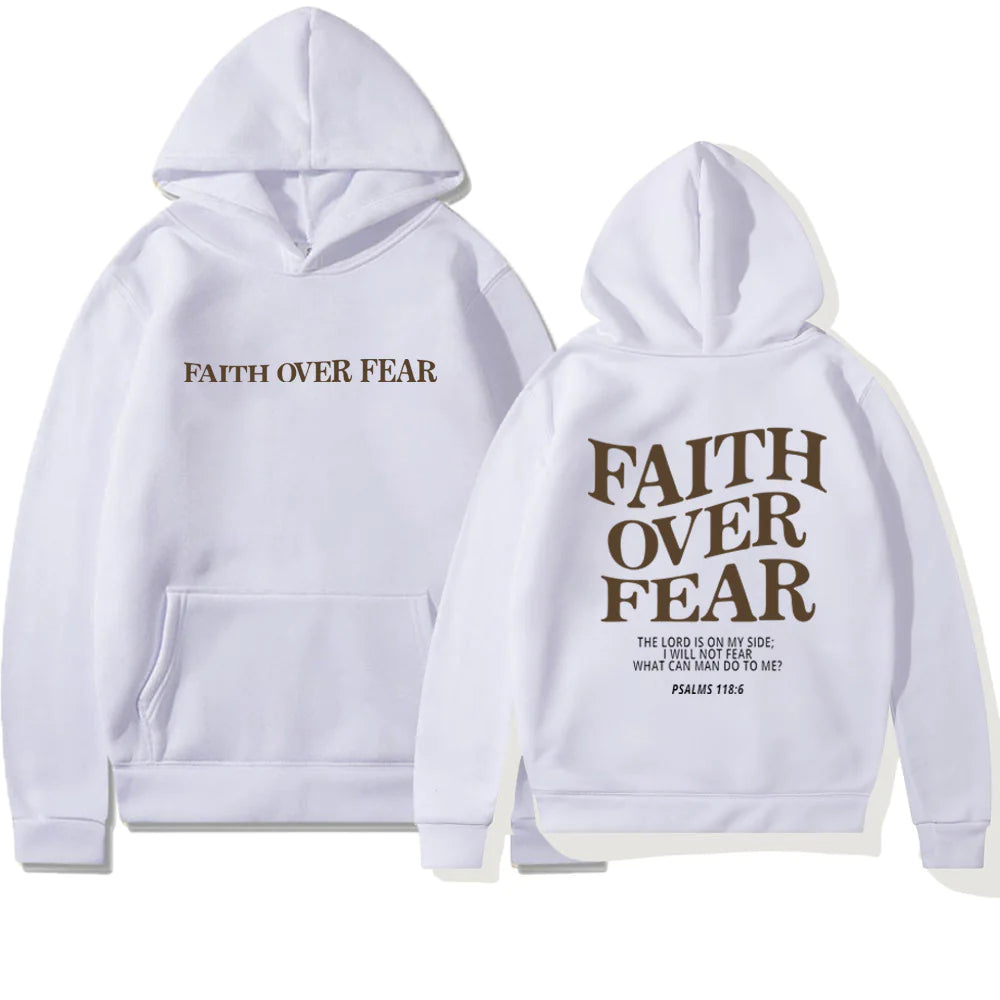 Sudadera "FAITH OVER FEAR"