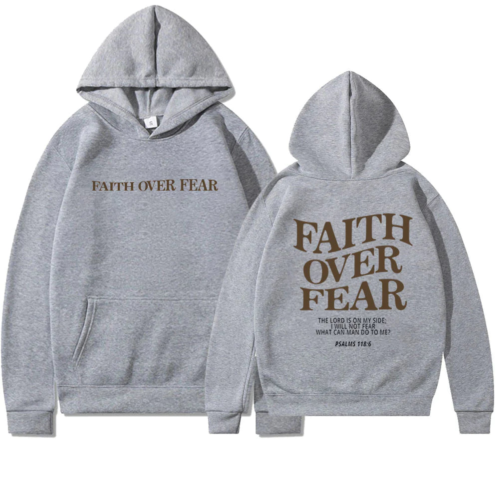 Sudadera "FAITH OVER FEAR"