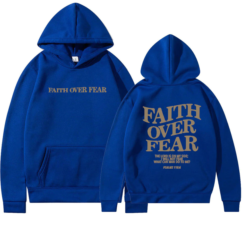 Sudadera "FAITH OVER FEAR"