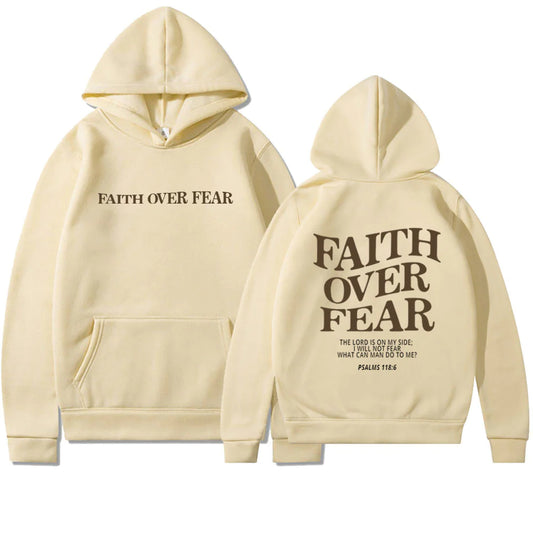 Sudadera "FAITH OVER FEAR"