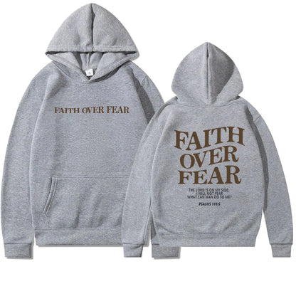 Sudadera "FAITH OVER FEAR"